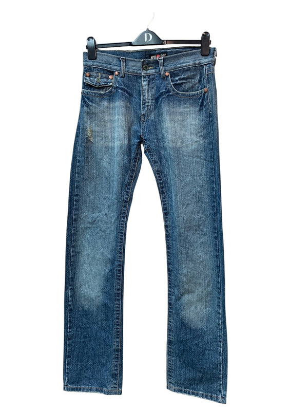 New Boy Faded Straight Leg Jeans