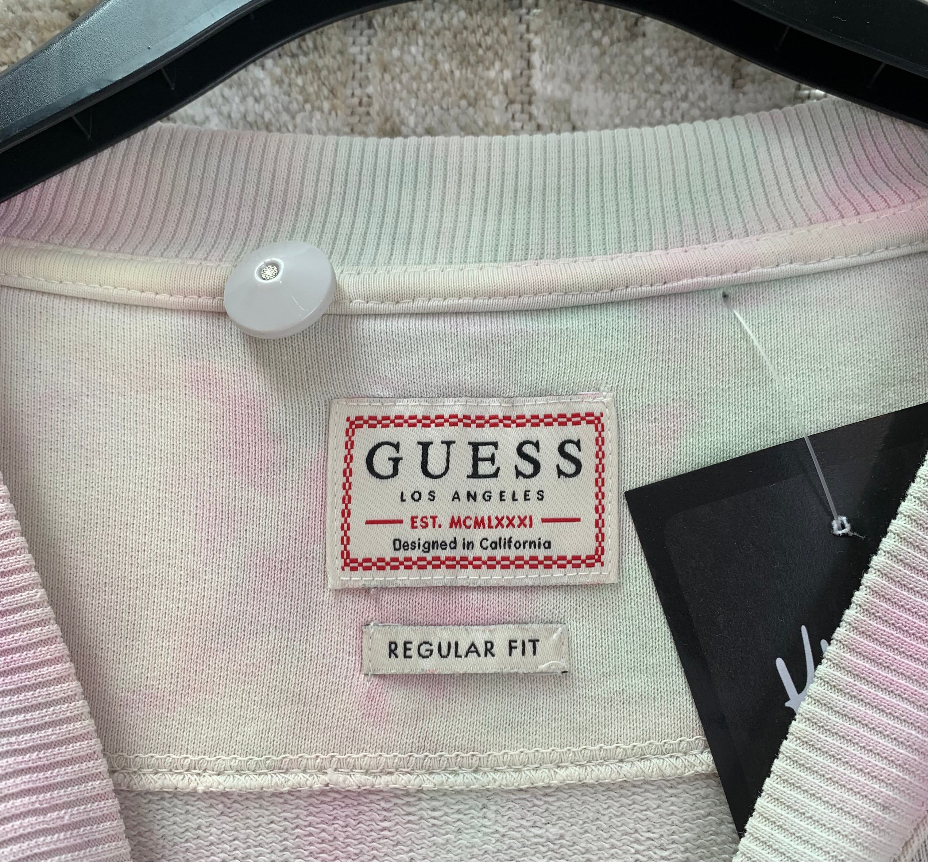 Women's Guess Pastel Tie Dye Sweatshirt