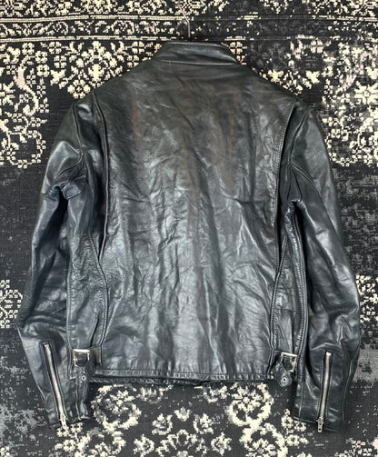 Women’s Vintage Schott NYC Black Leather Jacket