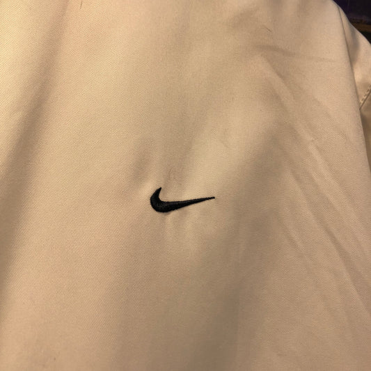 Nike White Windbreaker