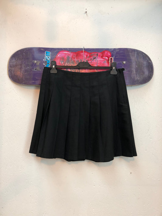 Trutex Black Pleated Skirt