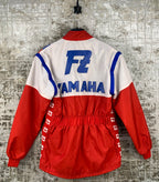 Mens Vintage Yamaha Red White Blue Racing Jacket
