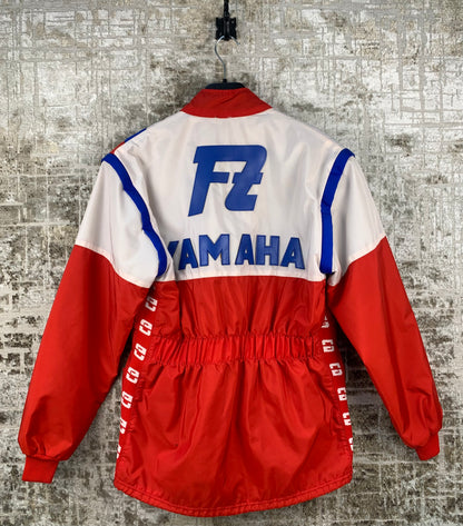 Mens Vintage Yamaha Red White Blue Racing Jacket