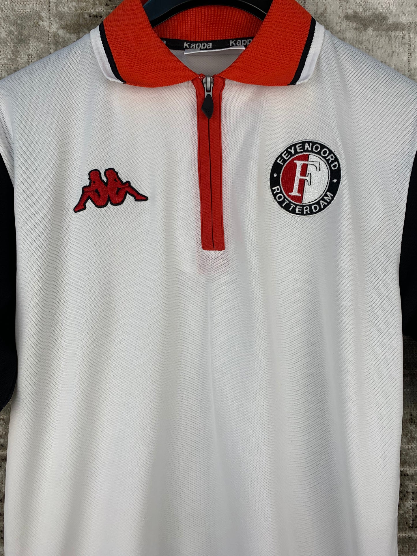 Mens Kappa Feyenoord Rotterdam Polo Shirt