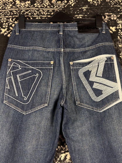 Men's Vintage Karl Kani Embroidered Logo Jeans