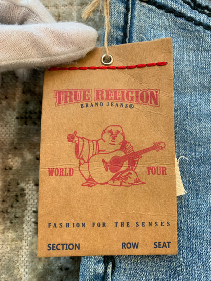 True Religion Light Wash Straight Jeans