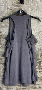 Big Star Ruffled Racerback Tank