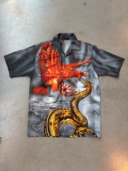 Mens Y2K Jean Gueban Bay Button Up Shirt