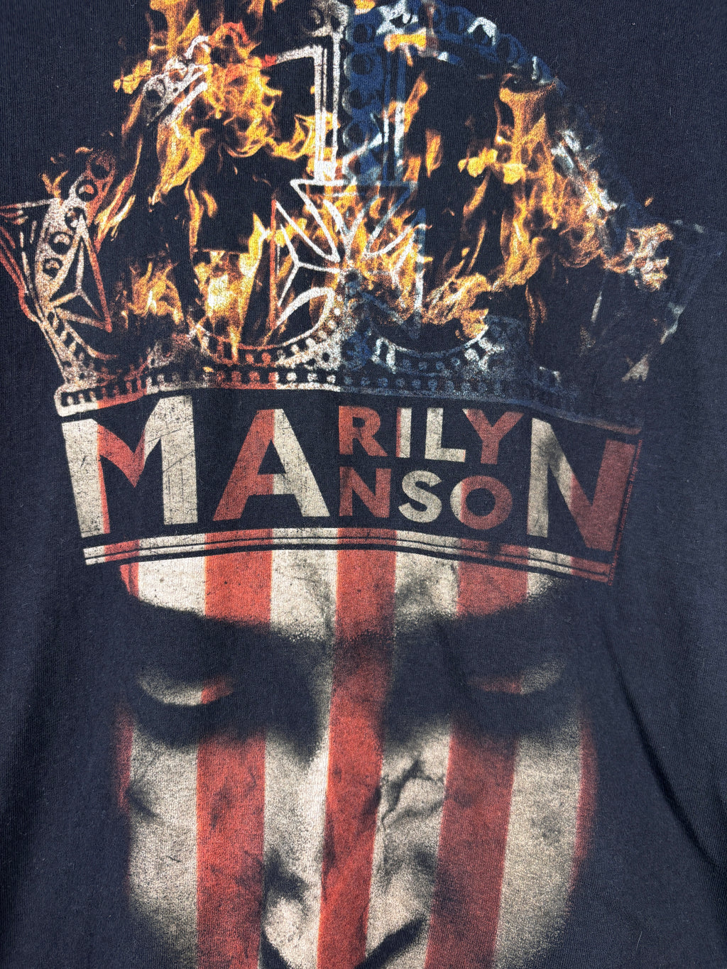 Marilyn Manson Vintage Black Band T-Shirt