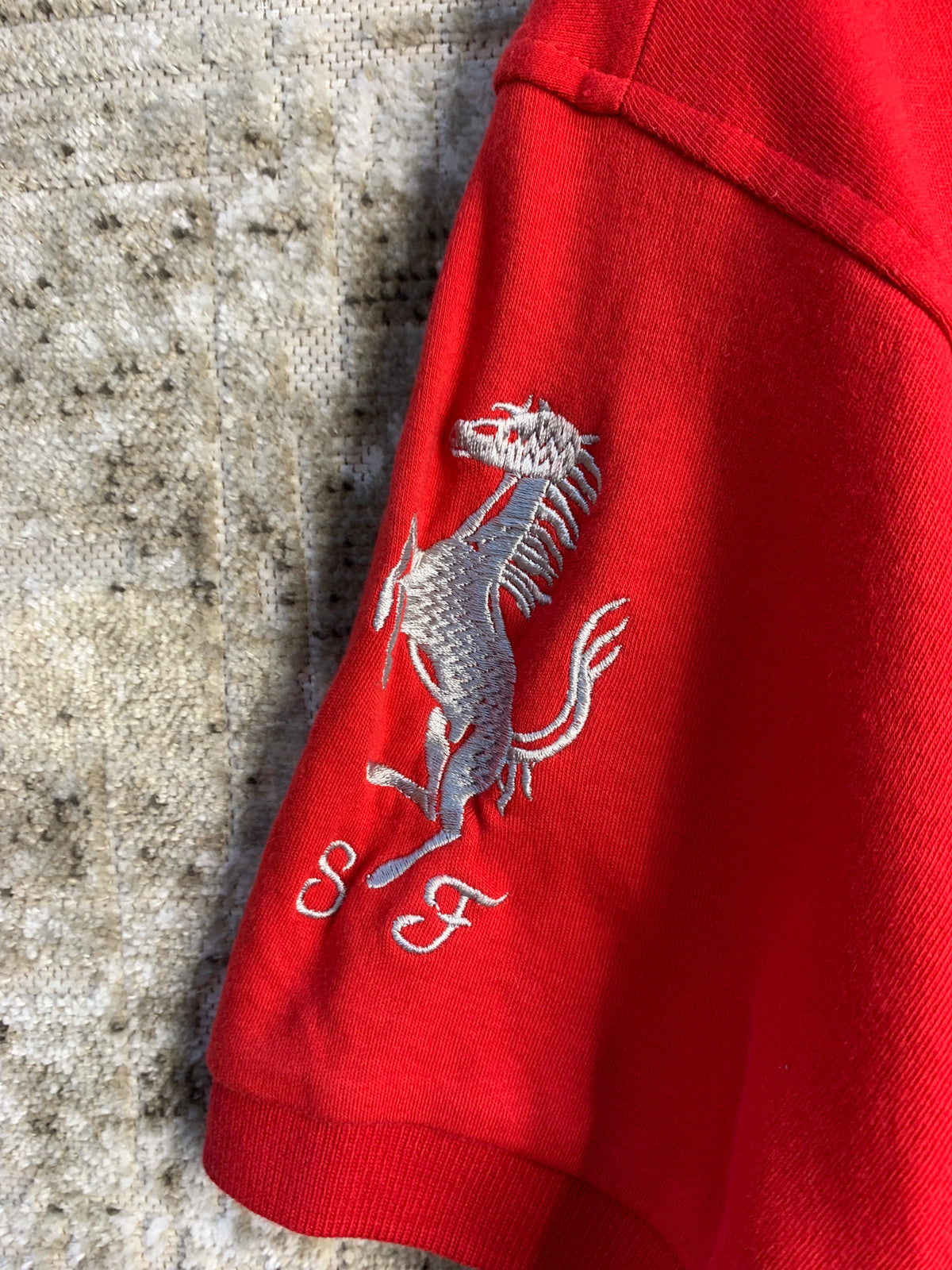 La Martina Ferrari Polo Team Polo Shirt