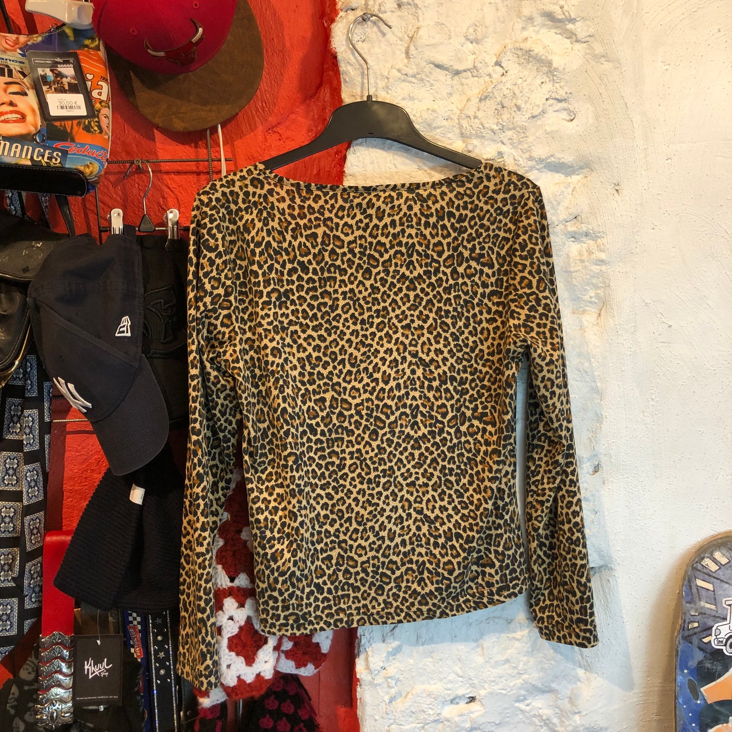 Y2K Leopard Long Sleeve