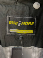 One More Mens Black Yellow Track Jacket