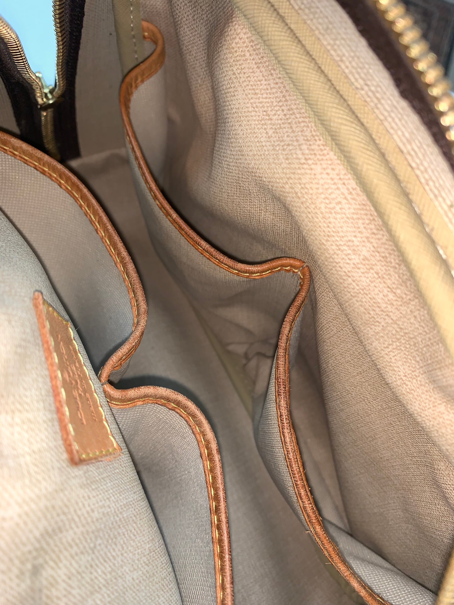 Vintage Louis Vuitton Monogram Canvas Bowling Bag