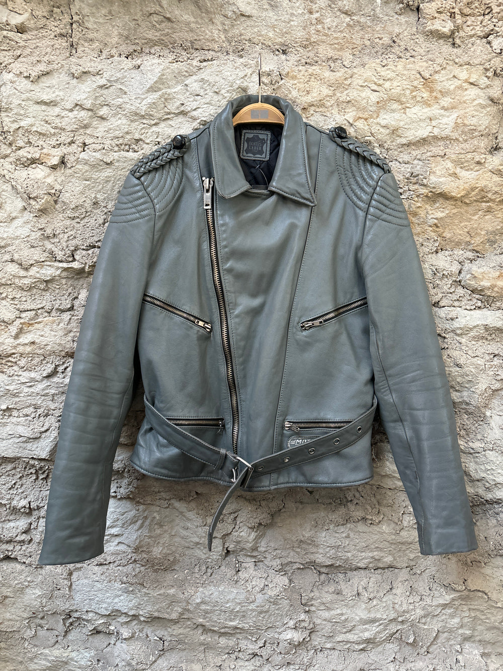 Echtes Leather Jacket