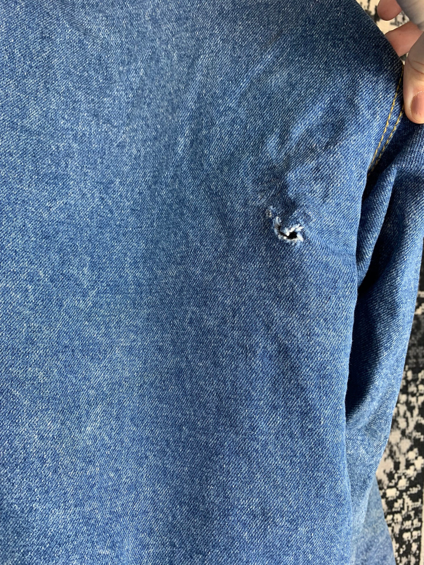 Vintage Editor Heavy Denim Coat