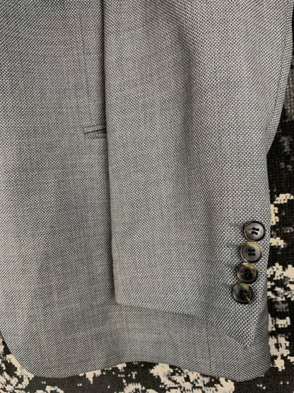 Mens Vintage Hugo Boss Classic Gray Blazer