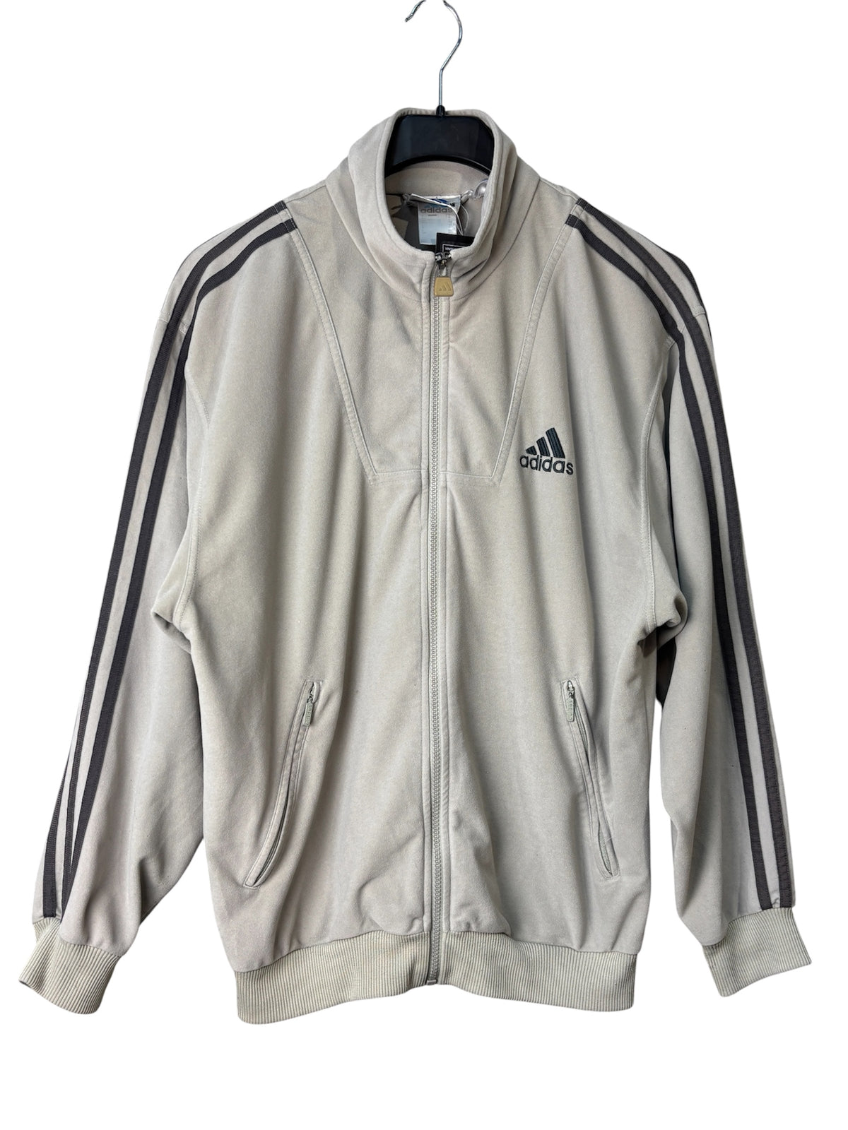 Vintage Adidas Suede-Feel Track Jacket
