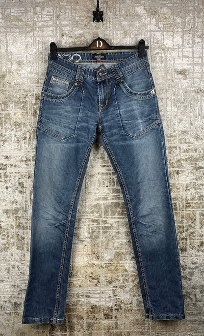 Mens Y2K Cars Blue Denim Jeans