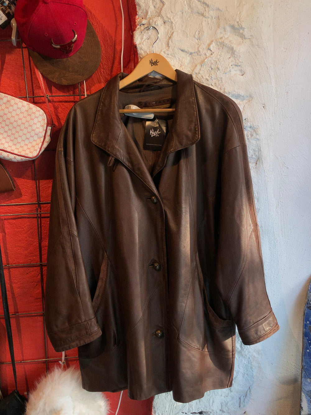 Vintage Leather Coat