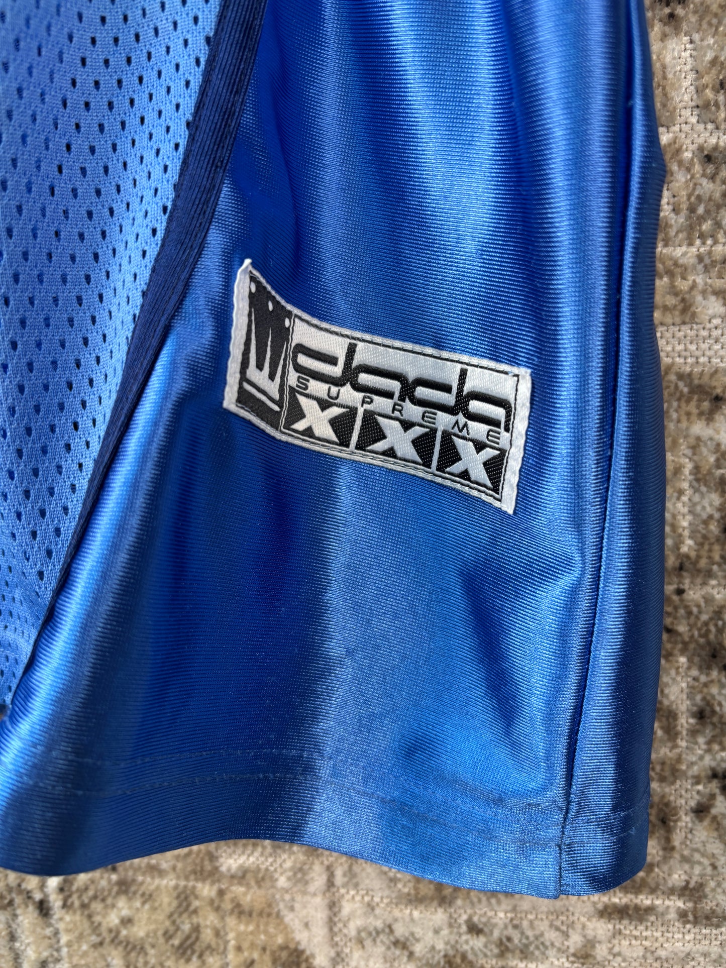 Mens Vintage Dada Supreme Blue Basketball Jersey
