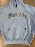 West Side Blue Hoodie Men’s XL