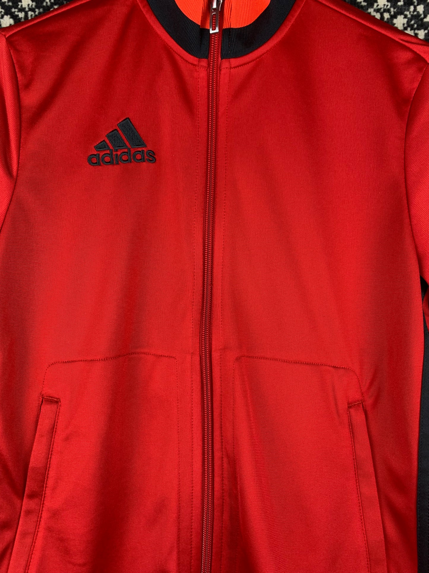 Men's Vintage Adidas Red Track Jacket