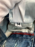Diesel Y2K Distressed Button-Fly Jeans
