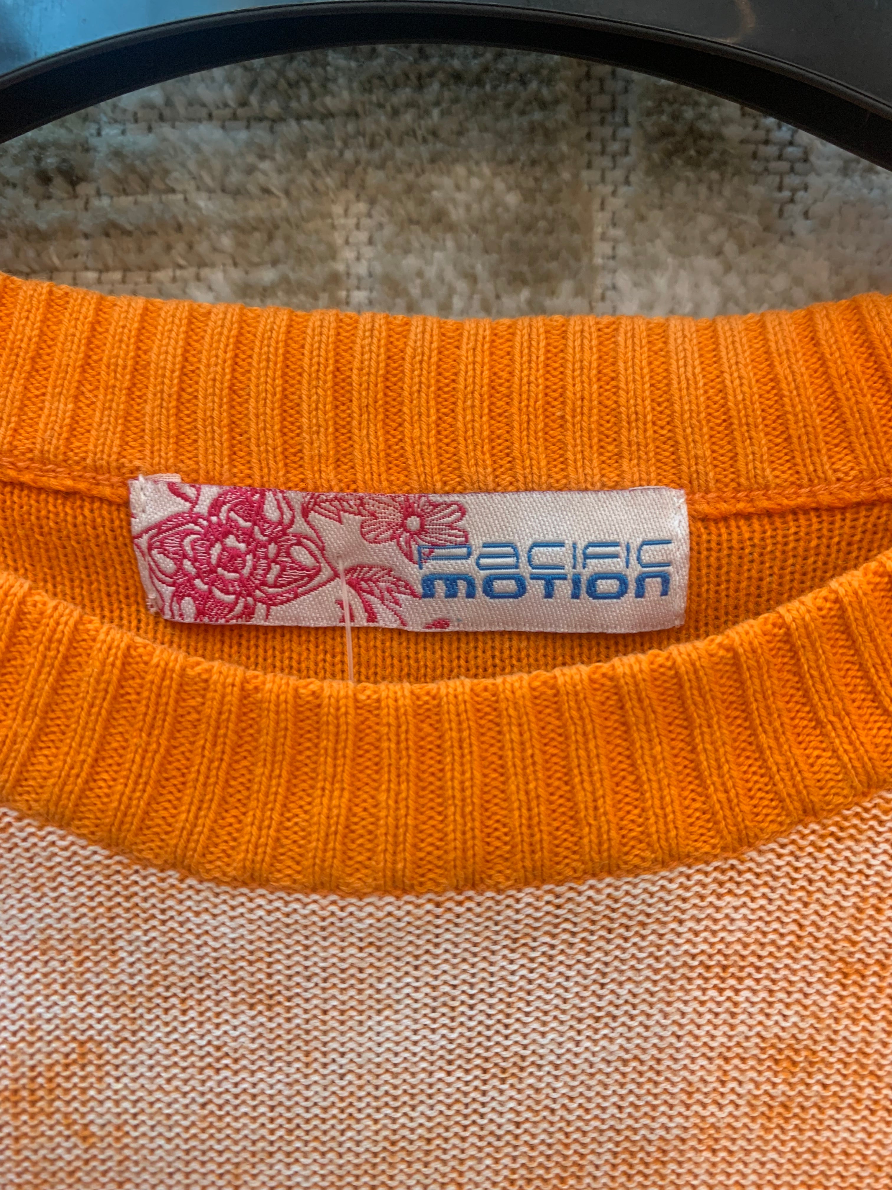Pacific Motion Floral Knit Sweater