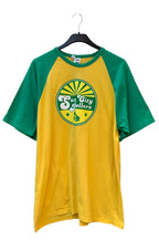 Men's Vintage Sun City Rollers Yellow and Green T-Shirt