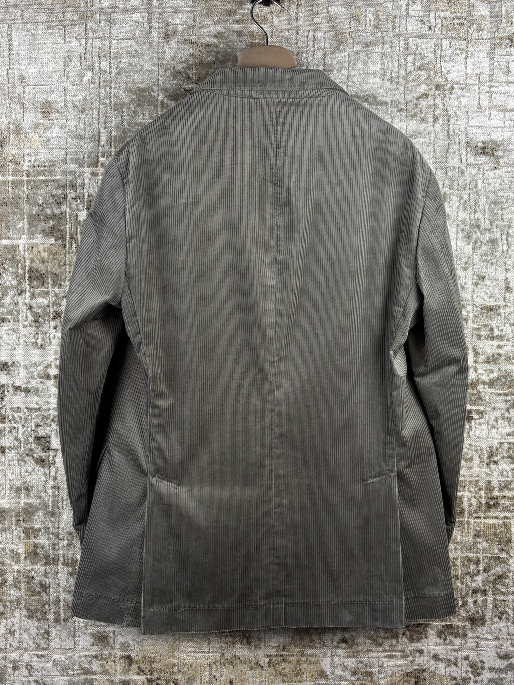 Brunello Cucinelli Corduroy Grey Blazer