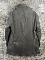 Brunello Cucinelli Corduroy Grey Blazer