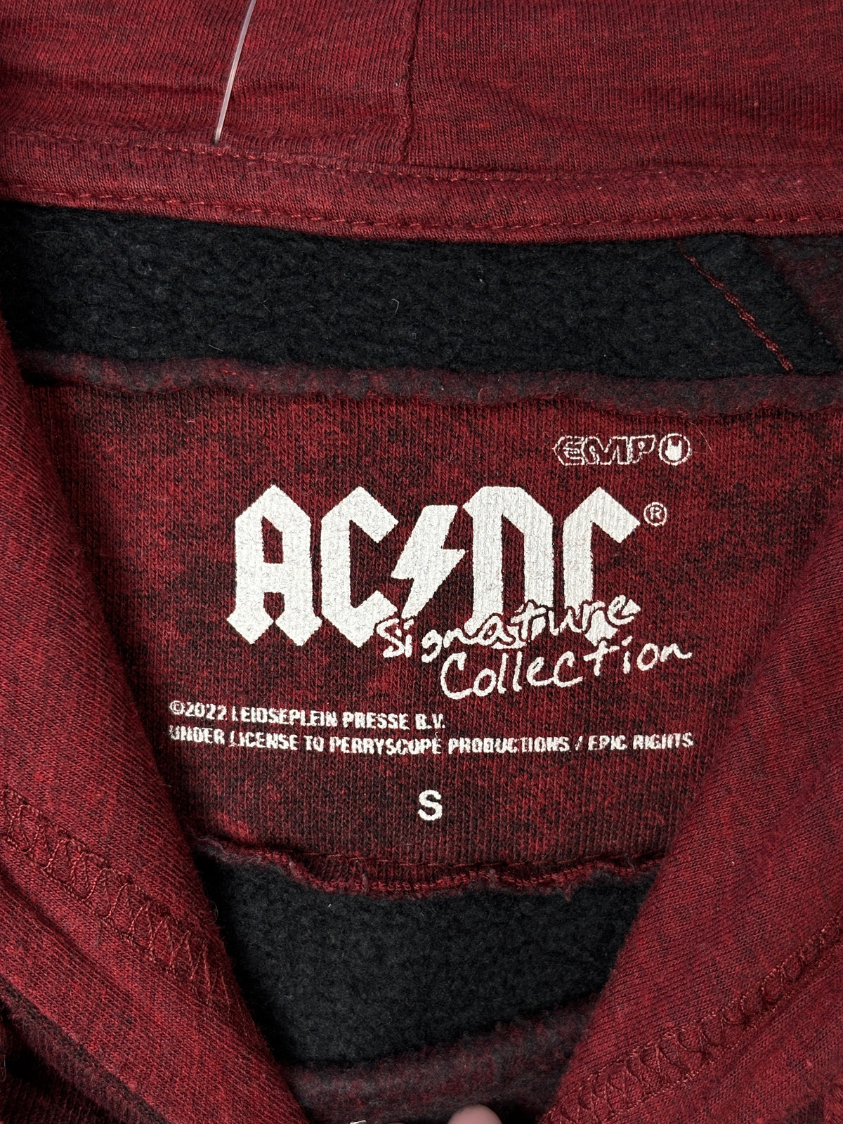 AC/DC Signature Collection Washed Hoodie