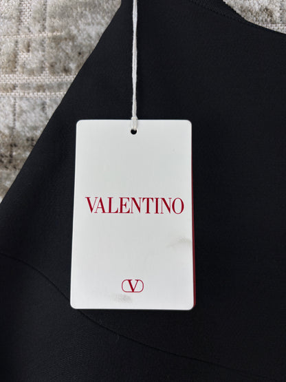 Valentino Garavani Flounced Crepe Skirt
