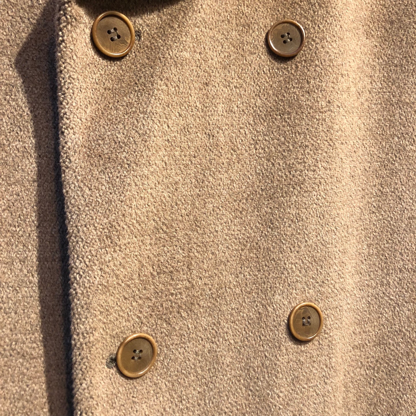 Vintage Pal Zileri Cashmere Camelhair Overcoat