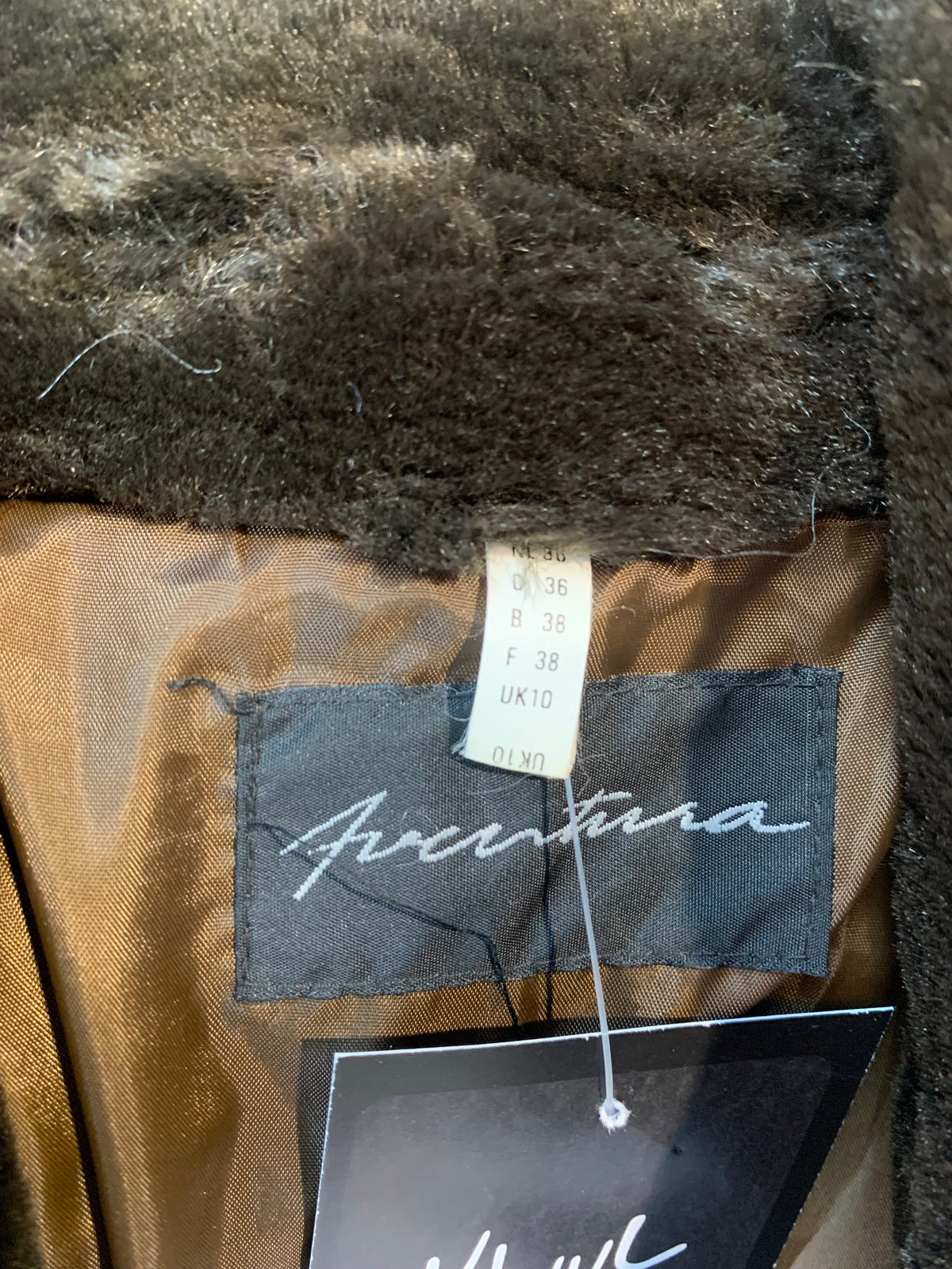 Avantina Hooded Faux Fur Coat