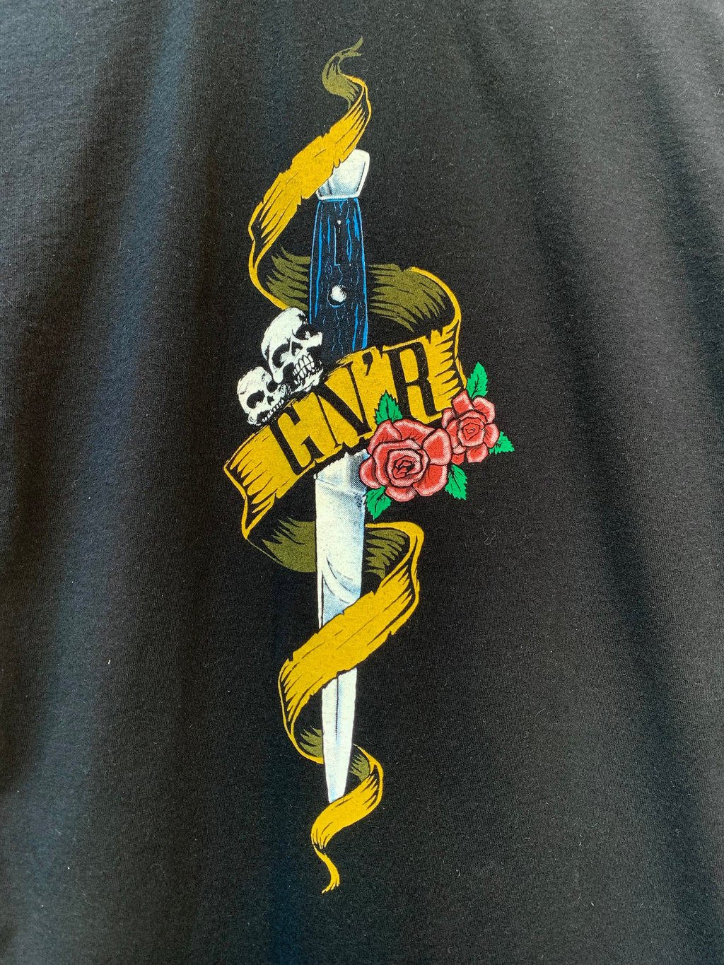 1990 Guns N' Roses Skull & Guns Band Tee