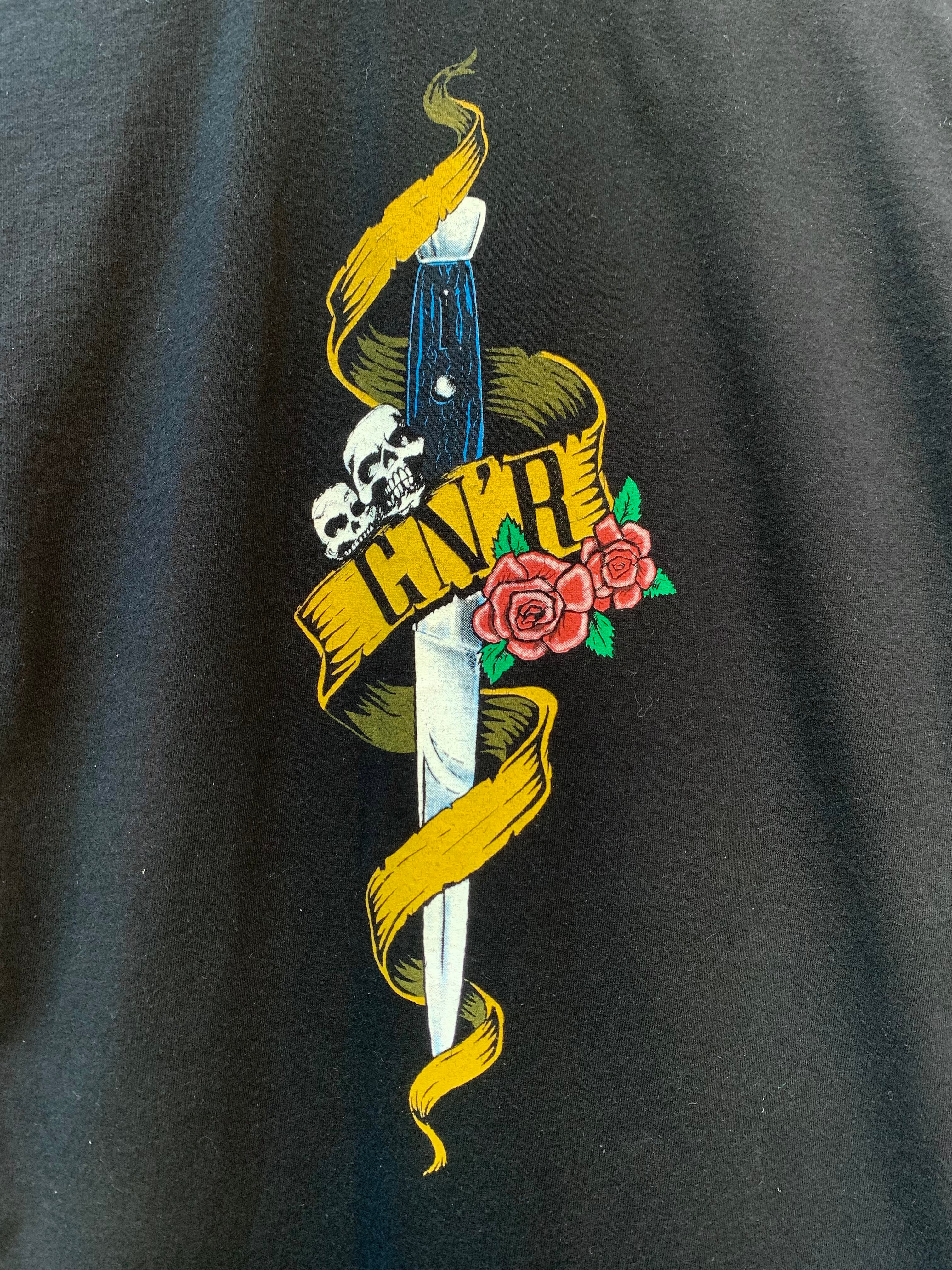 1990 Guns N' Roses Skull & Guns Band Tee