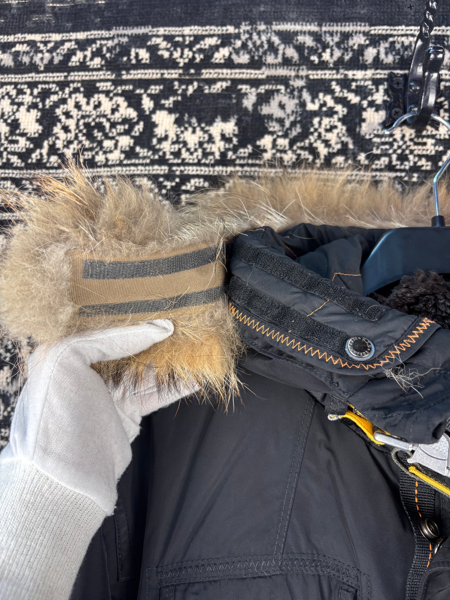 Mens Parajumpers Black Winter Jacket