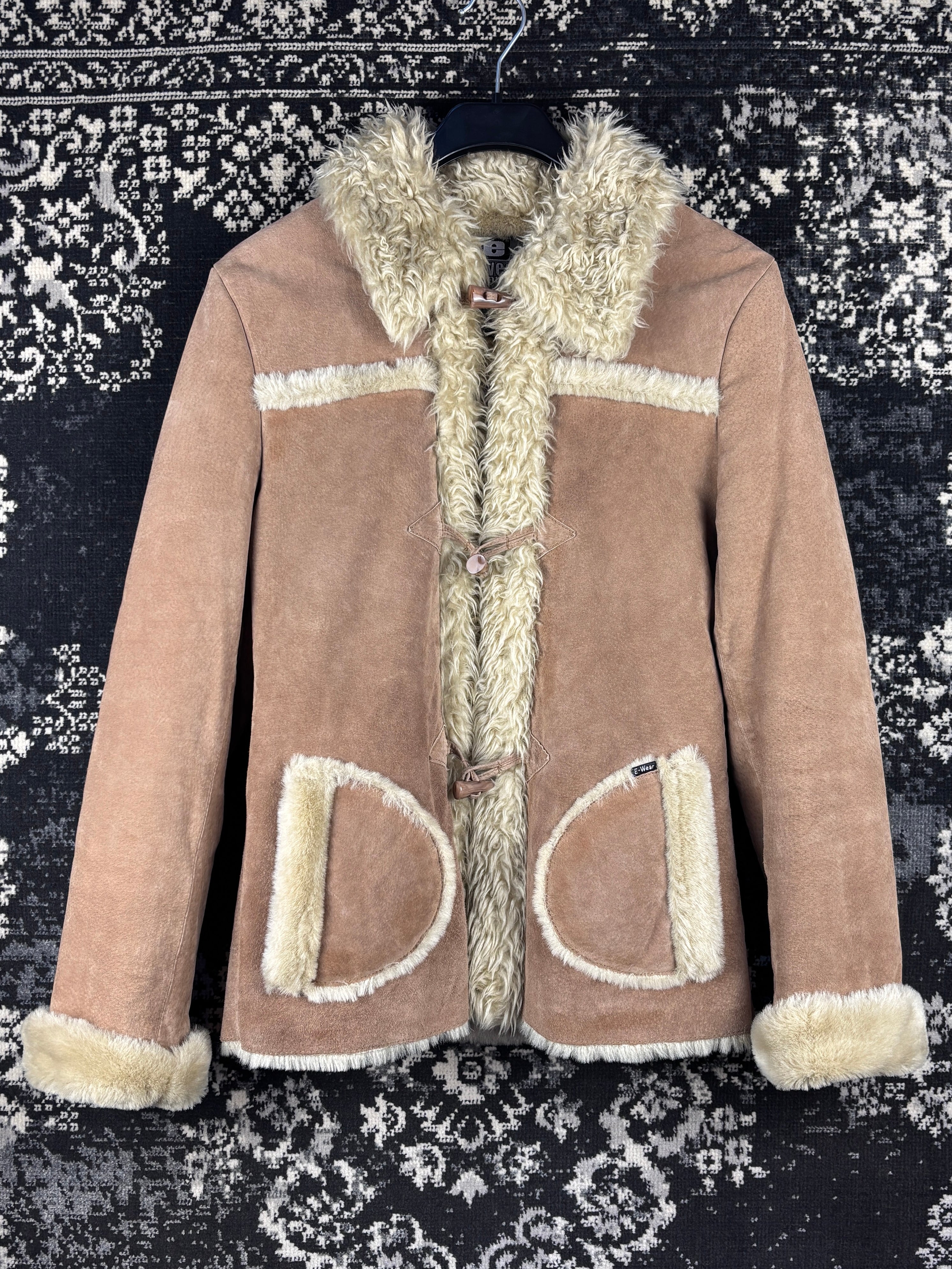 Women's Y2K Coffee Brown Suede Jacket – Khuul