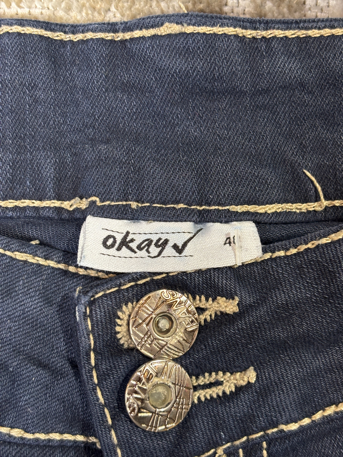 Okay Jeans Capri Denim Pants