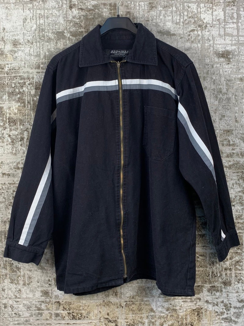 Mens Vintage Black Workwear Jacket