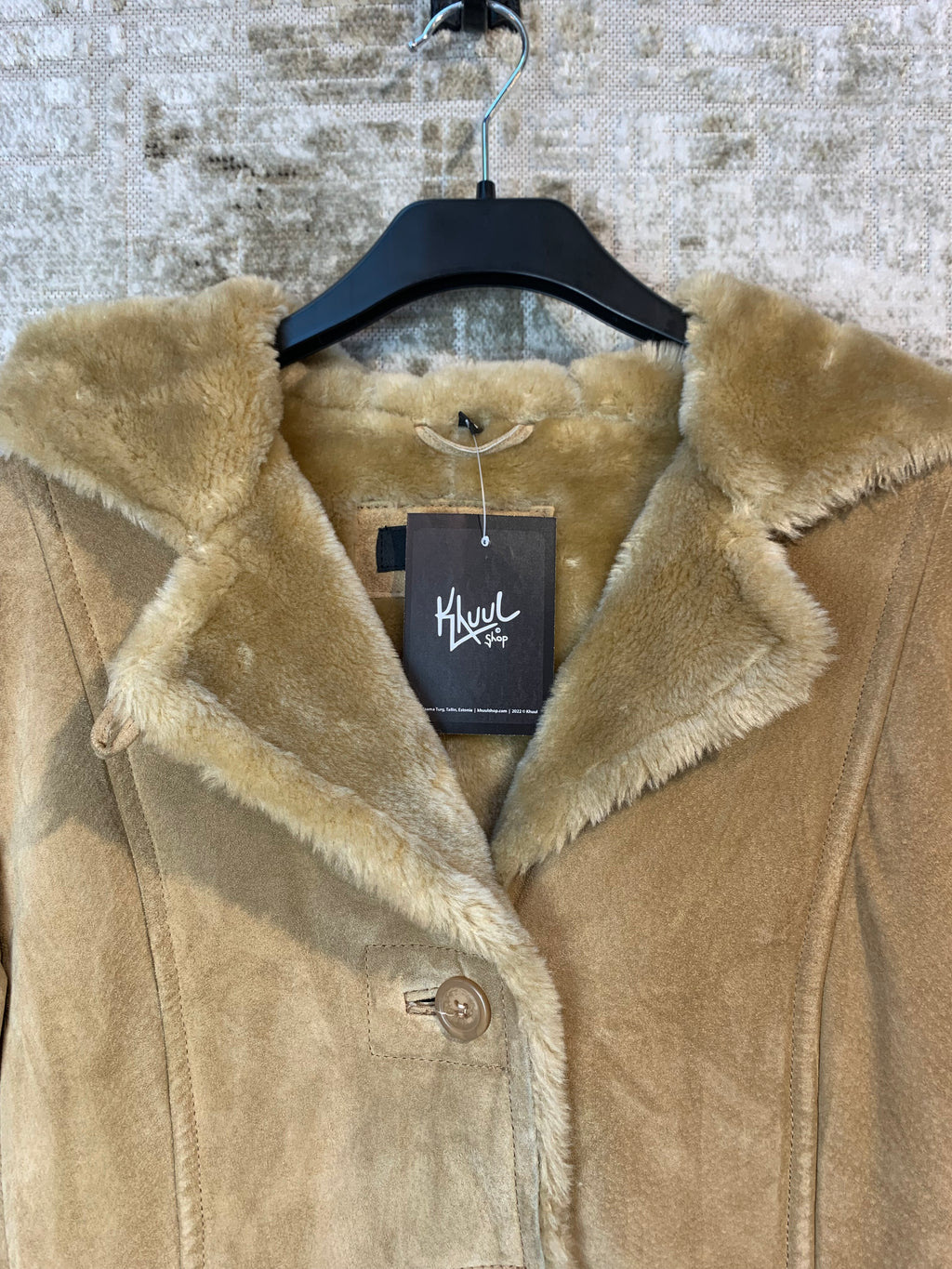 Saki Hooded Faux Shearling Coat