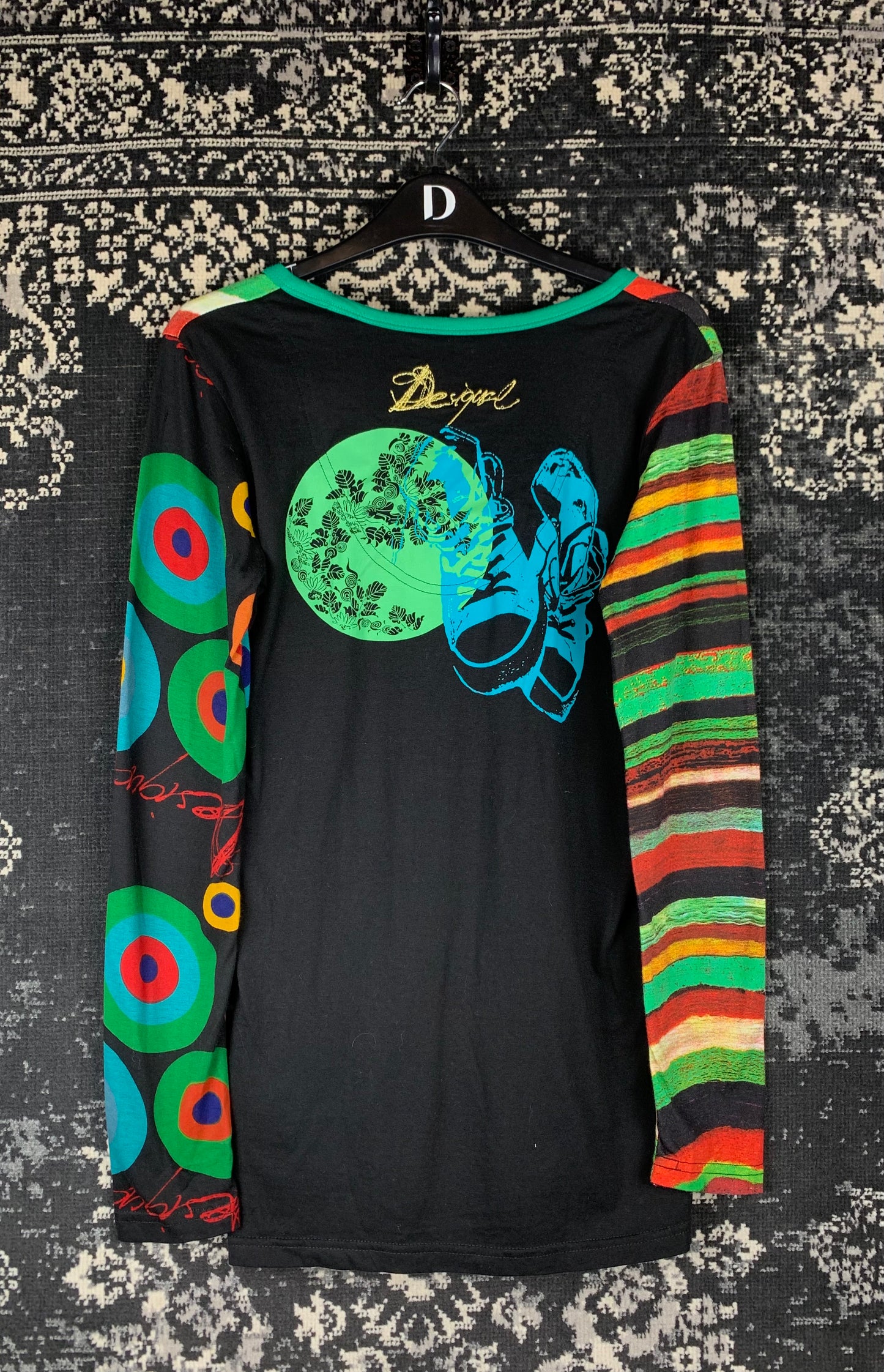 Womens Y2K Style Desigual Long Sleeve