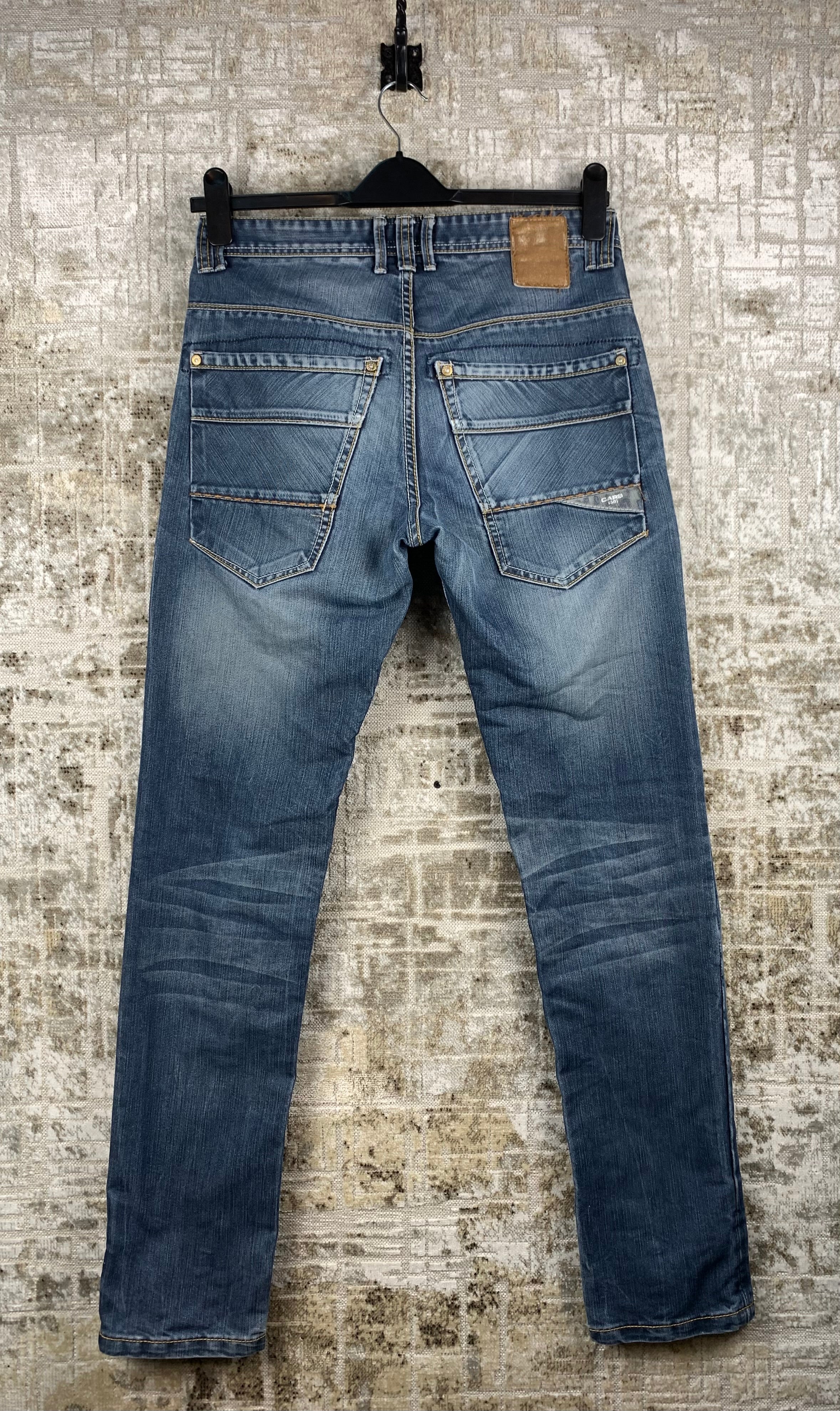 Mens Y2K Cars Blue Denim Jeans