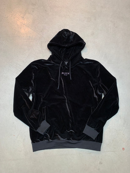 Blvck Paris Black Velvet Men’s Hoodie