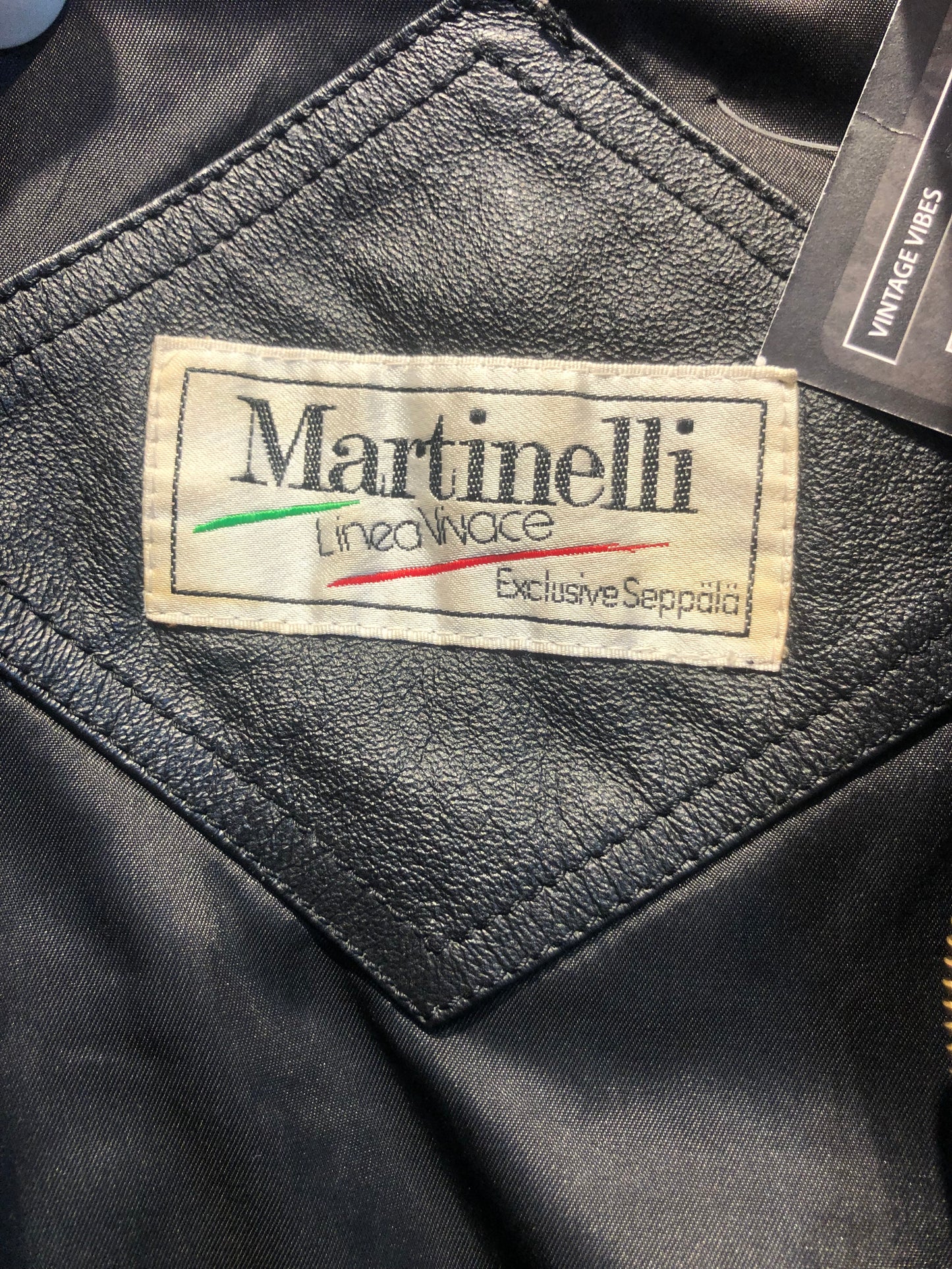 Vintage Martinelli Italian Leather Jacket