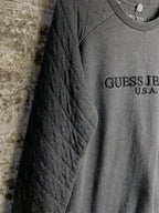 Guess Jeans USA Quilted-Sleeve Sweatshirt