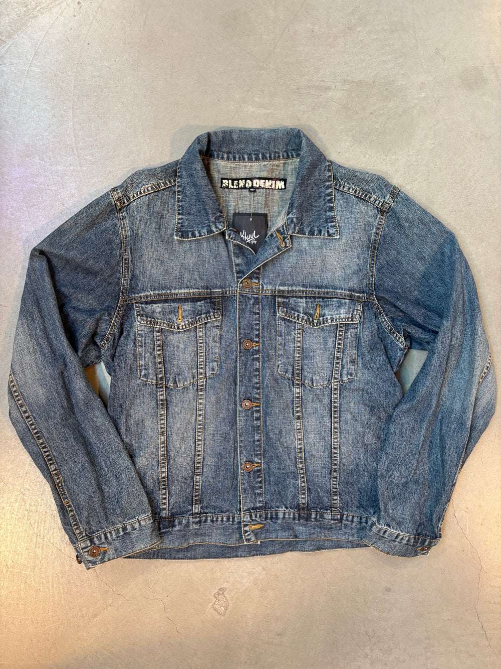 Vintage Blue Denim Jacket