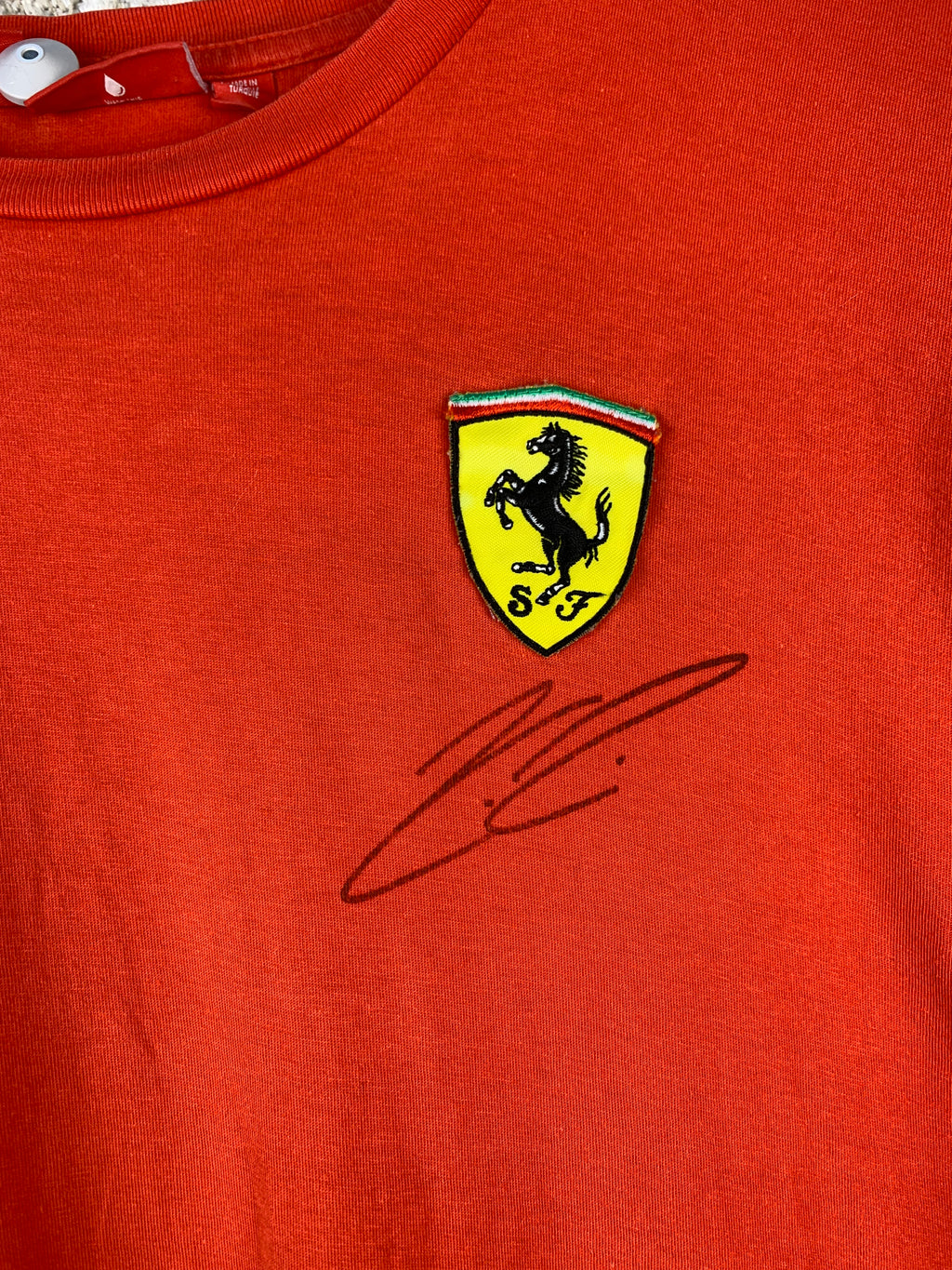 Mens Puma Ferrari Red T Shirt