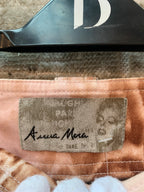 Anna Mora Leopard Print Pencil Skirt